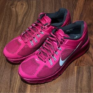 Nike Air Max 2013 in original box - Fuchsia Pink-Reflect Silver-Anthracite